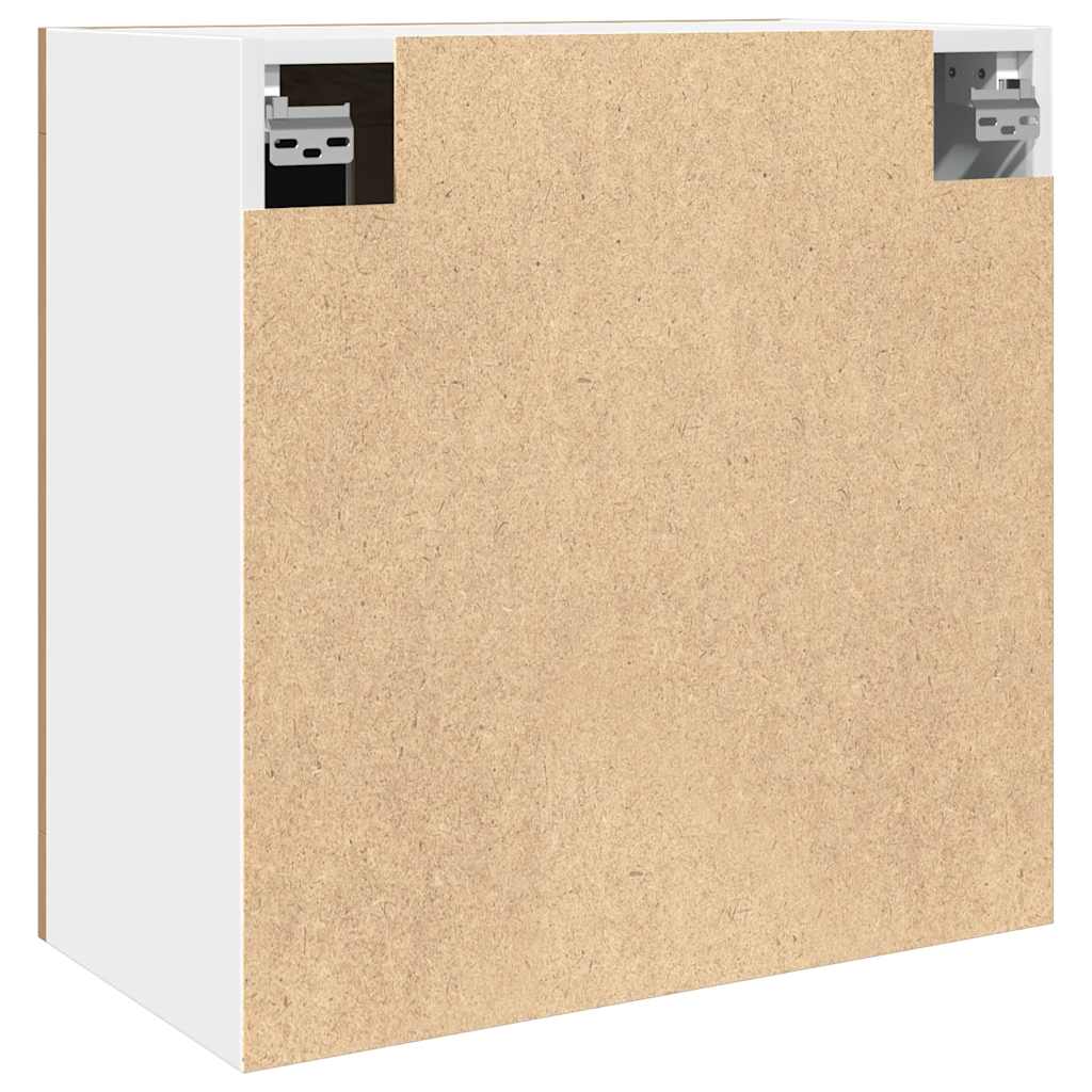 Kitchen Wall Cabinet Lyon with Glass Door Artisan Oak 60x31x60 cm